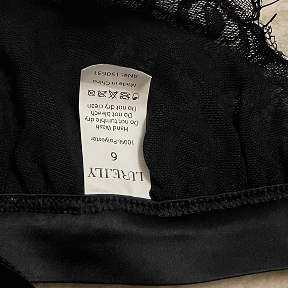 nwt black lace bralette - Picture 4 of 5